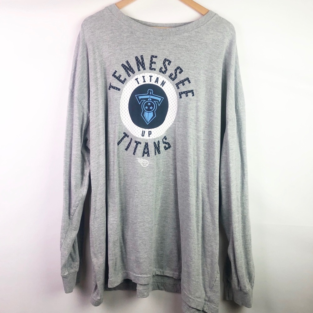 BOGO🎉 NWOT Titans Lng Sleeve T-Shirt Men’s SZ 4XL